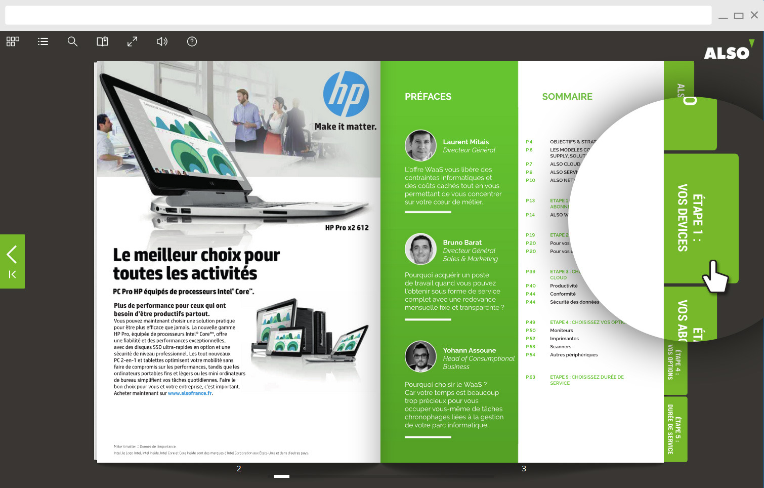 Truly functional tabs