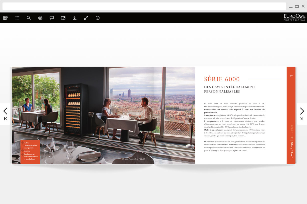 Integrated slideshow