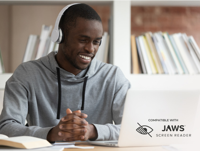 Natively Adapted for screen readers